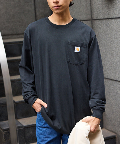 Carhartt / Loose Fit Heavyweight Long-Sleeve Pocket 1889 Graphic T-Shirt