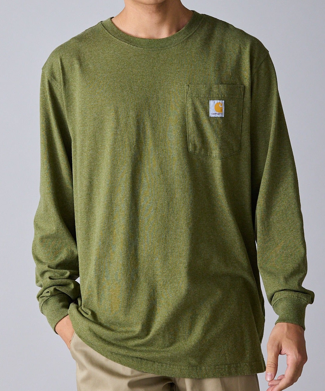 Carhartt / Loose Fit Heavyweight Long-Sleeve Pocket 1889 Graphic T-Shirt