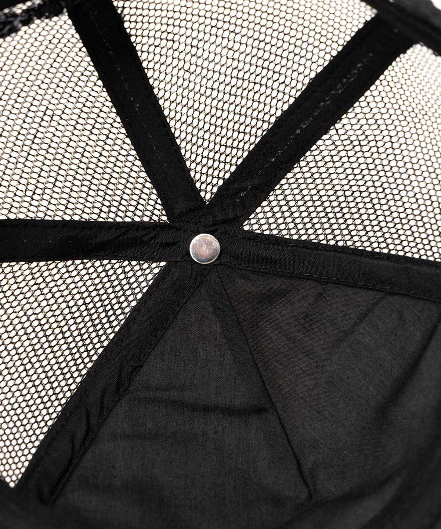 SUPPLIER / Cross Leather Patch Mesh Cap