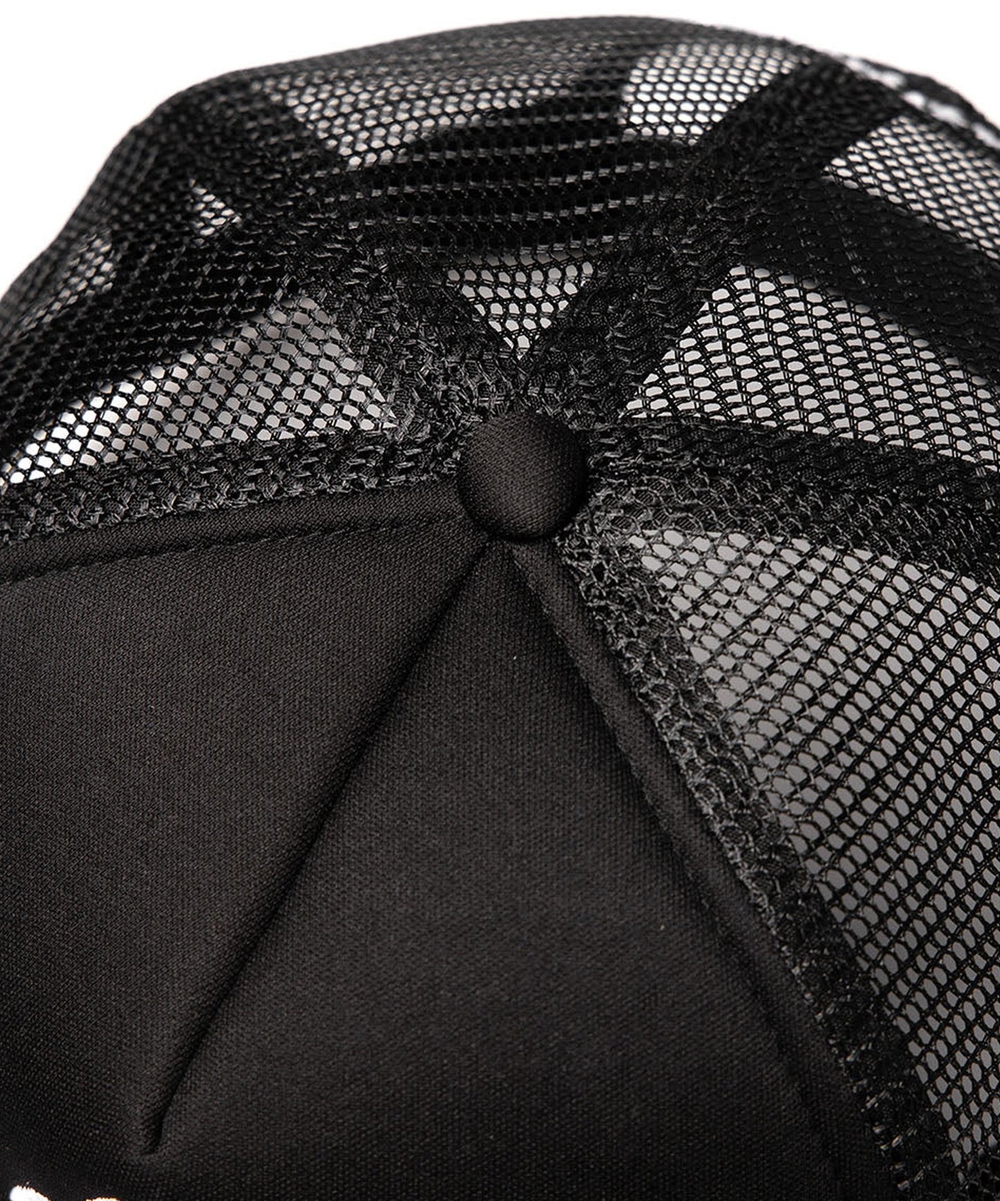 SUPPLIER / Cross Leather Patch Mesh Cap