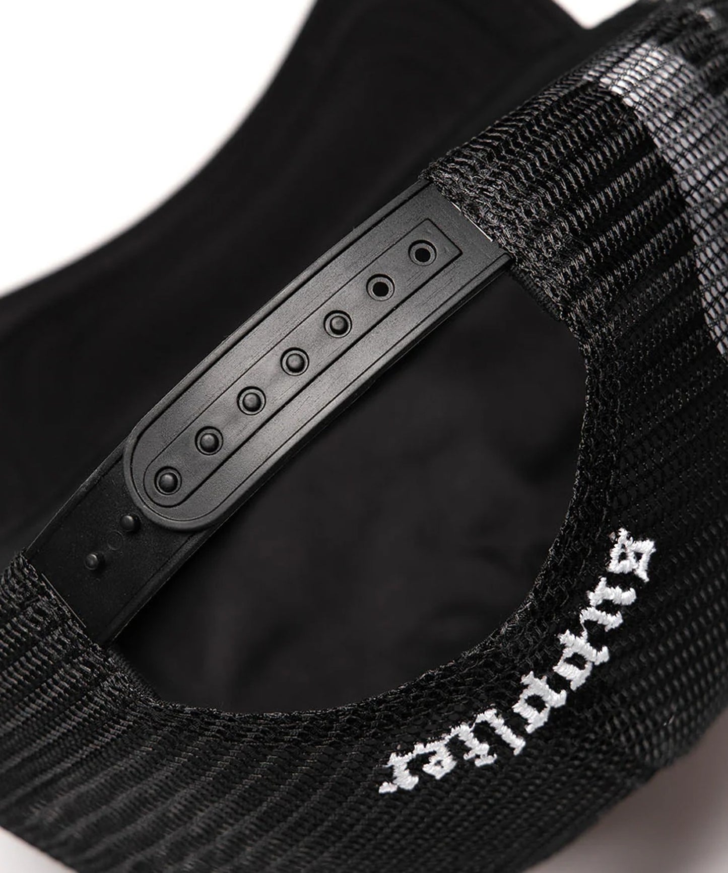 SUPPLIER / Cross Leather Patch Mesh Cap