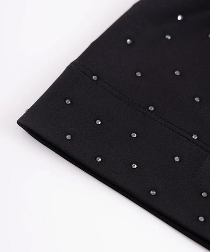 SUPPLIER / Rhinetone Skull Cap Beanie