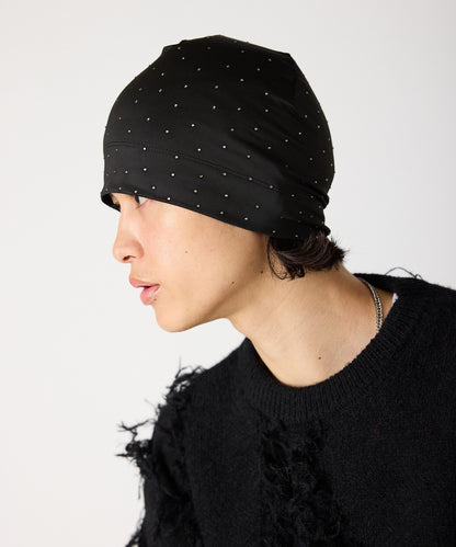 SUPPLIER / Rhinetone Skull Cap Beanie