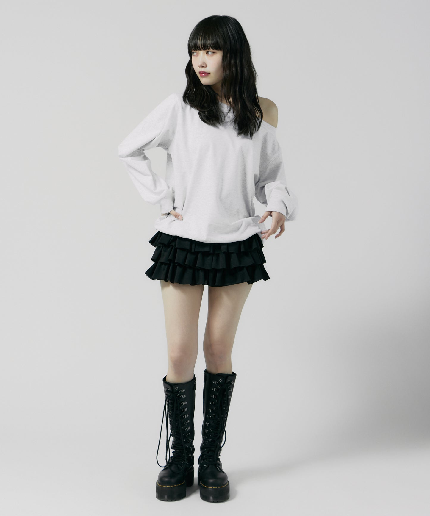 Chick / Frill Mini Skirt フリル ミニスカート