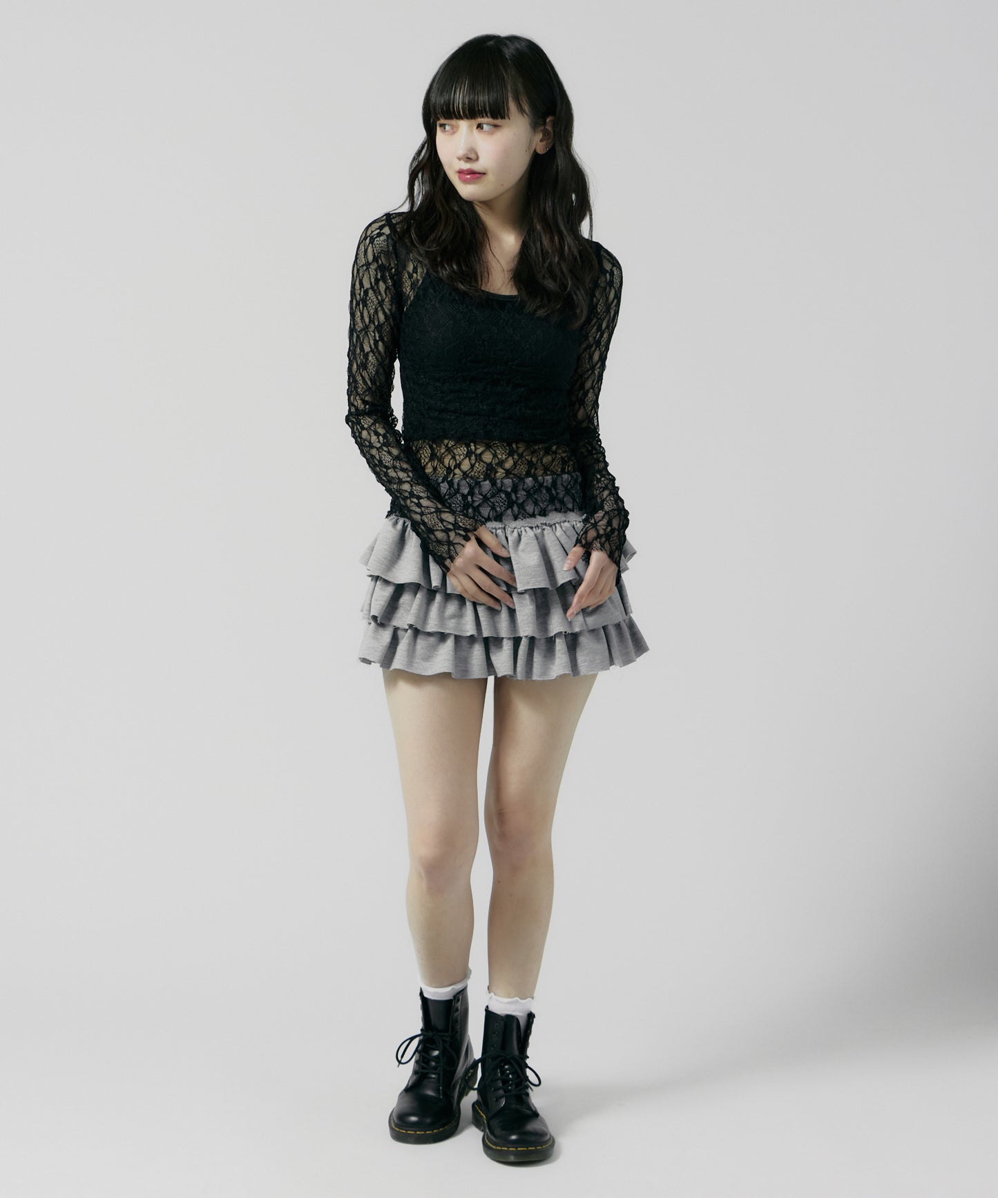 Chick / Frill Mini Skirt フリル ミニスカート