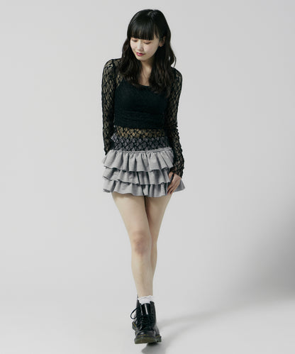 Chick / Frill Mini Skirt フリル ミニスカート