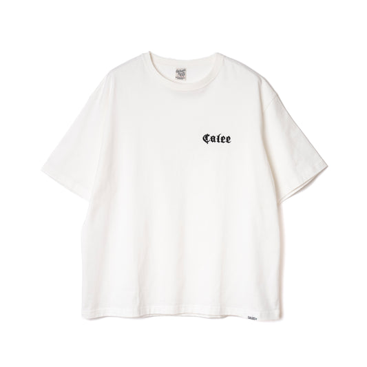 別注 EMBROIDERY CALEE LOGO DROP TEE