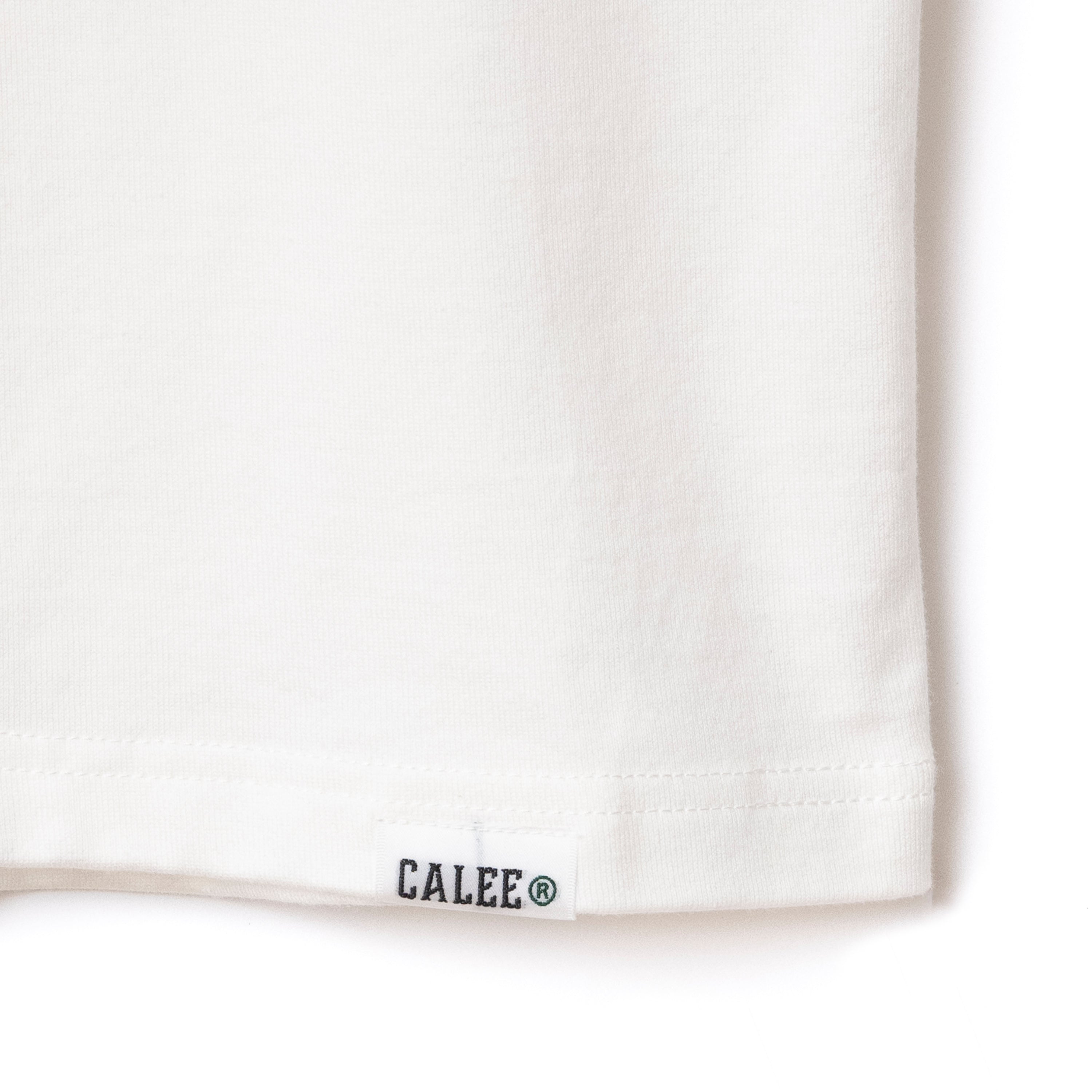 別注 EMBROIDERY CALEE LOGO DROP TEE