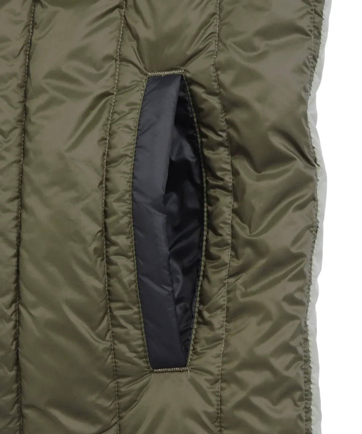 TAION / REVERSIBLE CHINA BUTTON INNER DOWN VEST