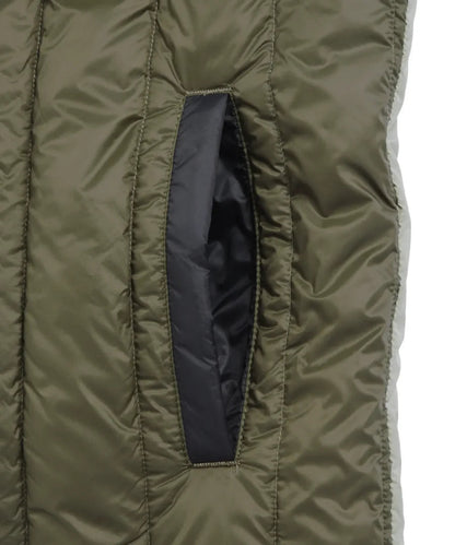 TAION / REVERSIBLE CHINA BUTTON INNER DOWN VEST