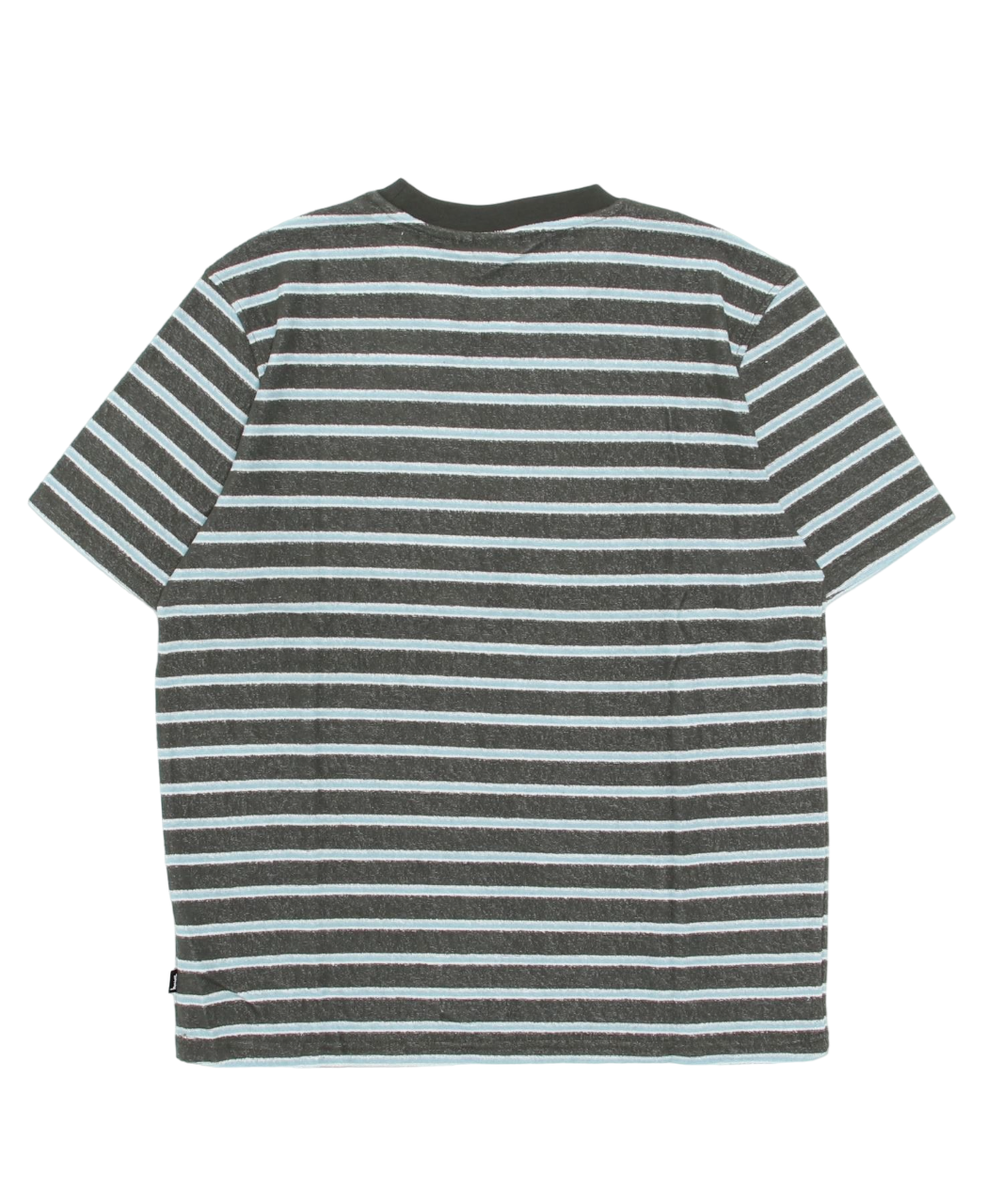 STRIPED TERRY SS CREW