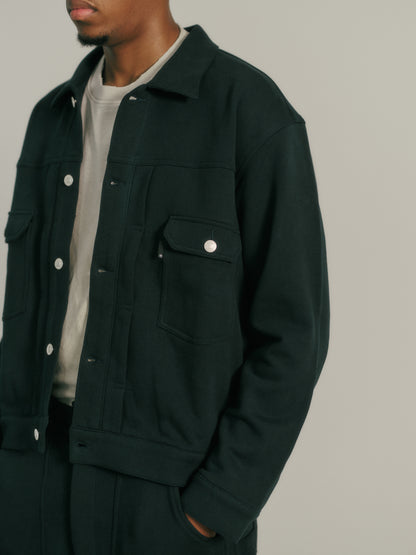 RUSSELL × BerBerJin  / Pro Cotton & Loopback Terry Sweat Trucker Jacket 111263-023
