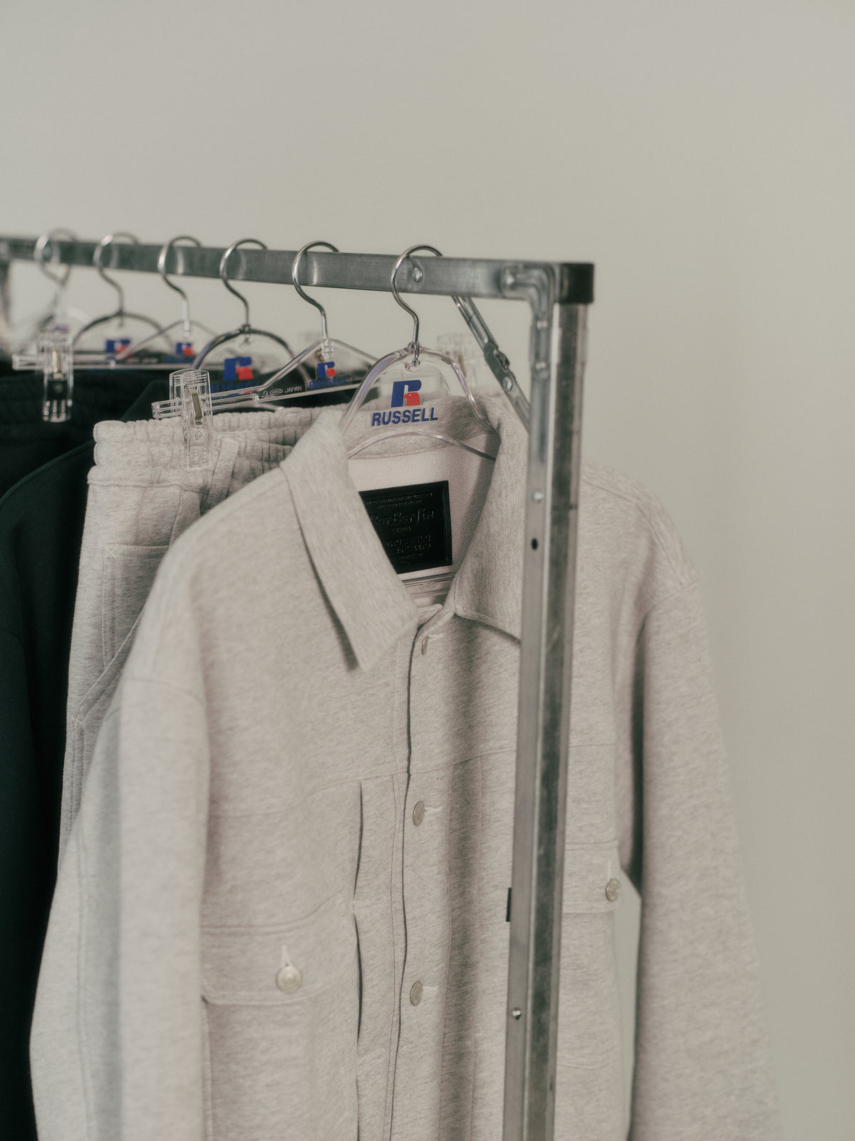 RUSSELL × BerBerJin  / Pro Cotton & Loopback Terry Sweat Trucker Jacket 111263-023