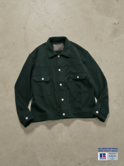 RUSSELL × BerBerJin  / Pro Cotton & Loopback Terry Sweat Trucker Jacket 111263-023