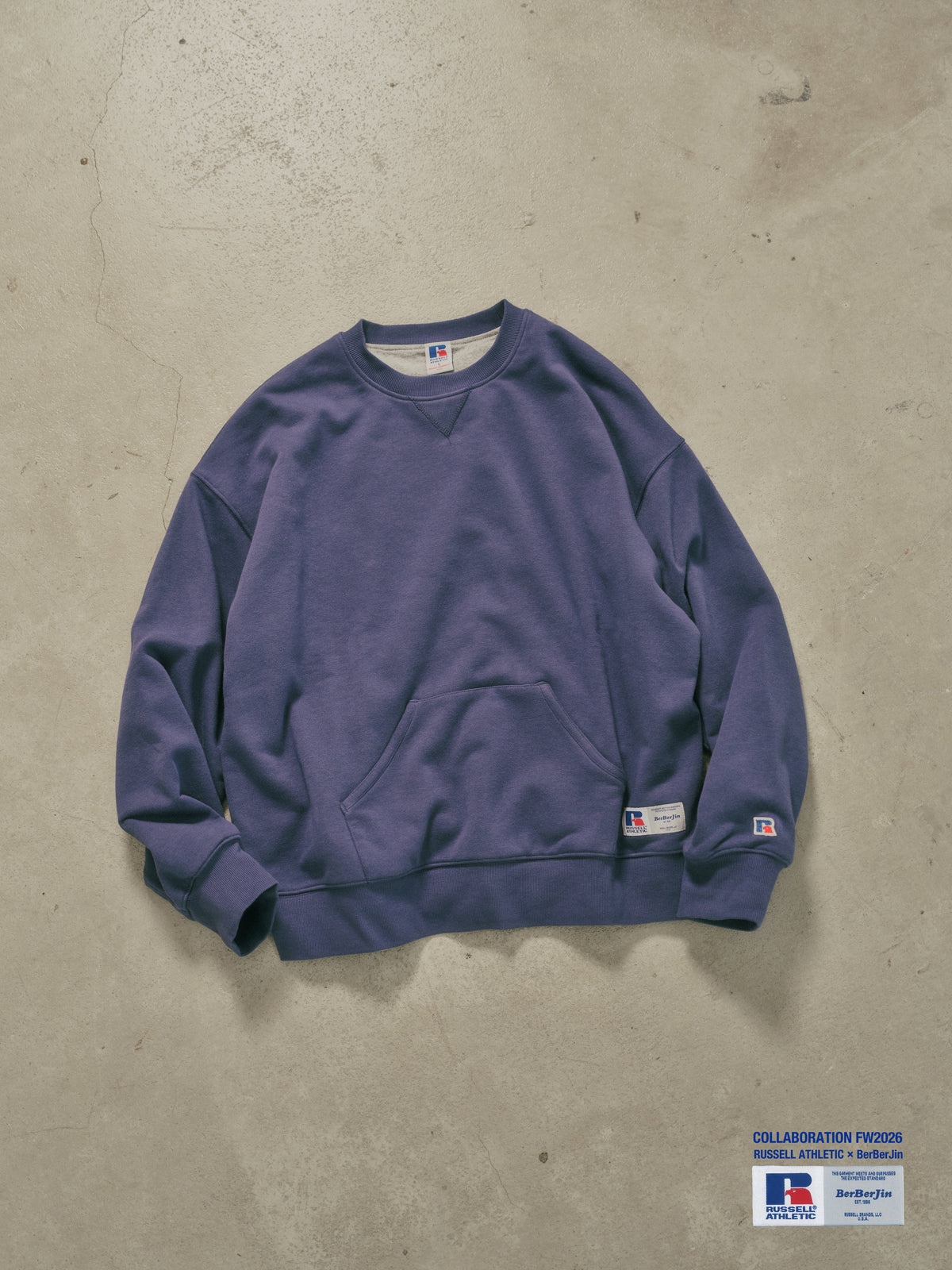 RUSSELL × BerBerJin  / Nu Blend Double Face CN Sweat 111263-026