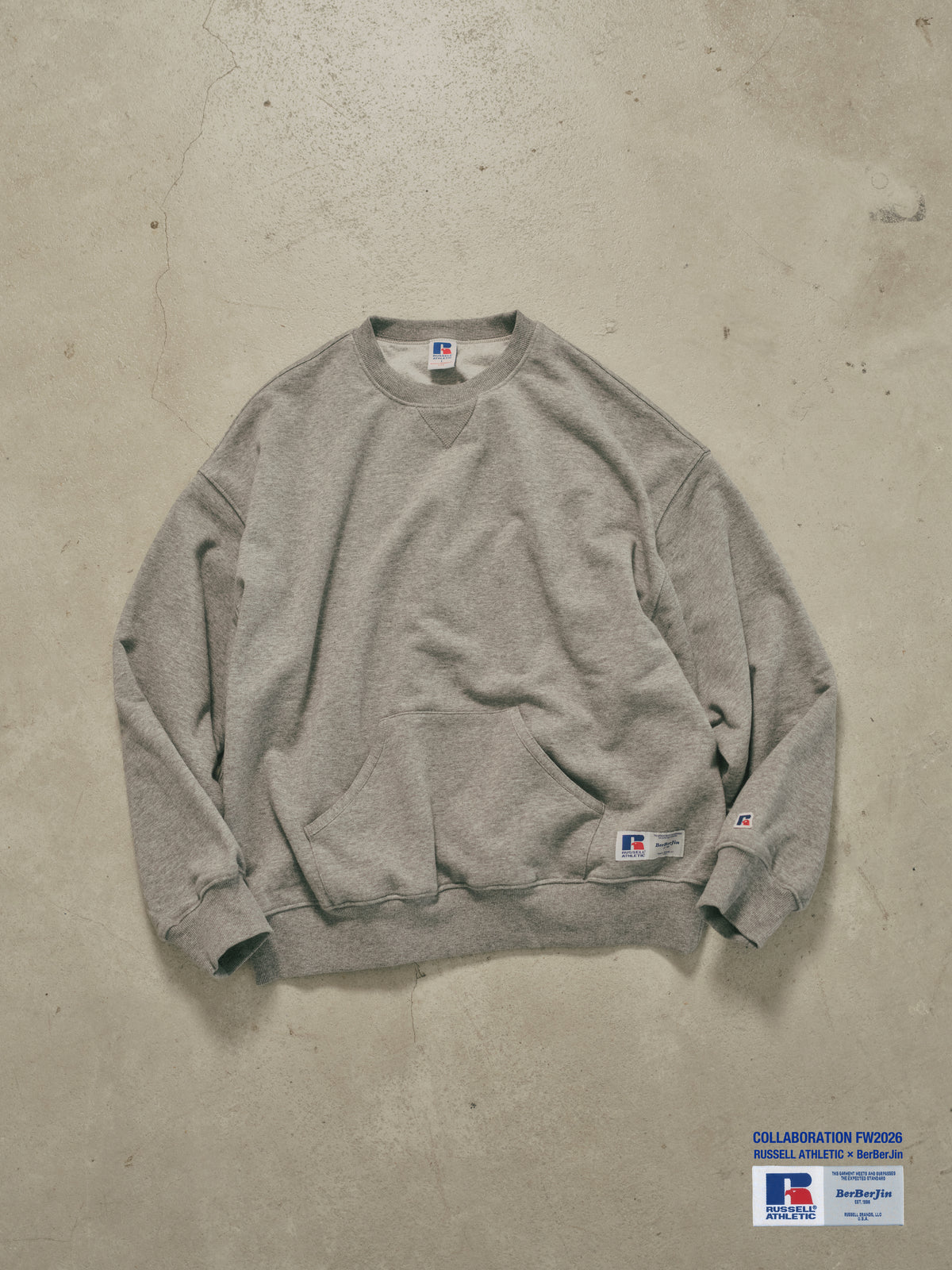 RUSSELL × BerBerJin  / Nu Blend Double Face CN Sweat 111263-026