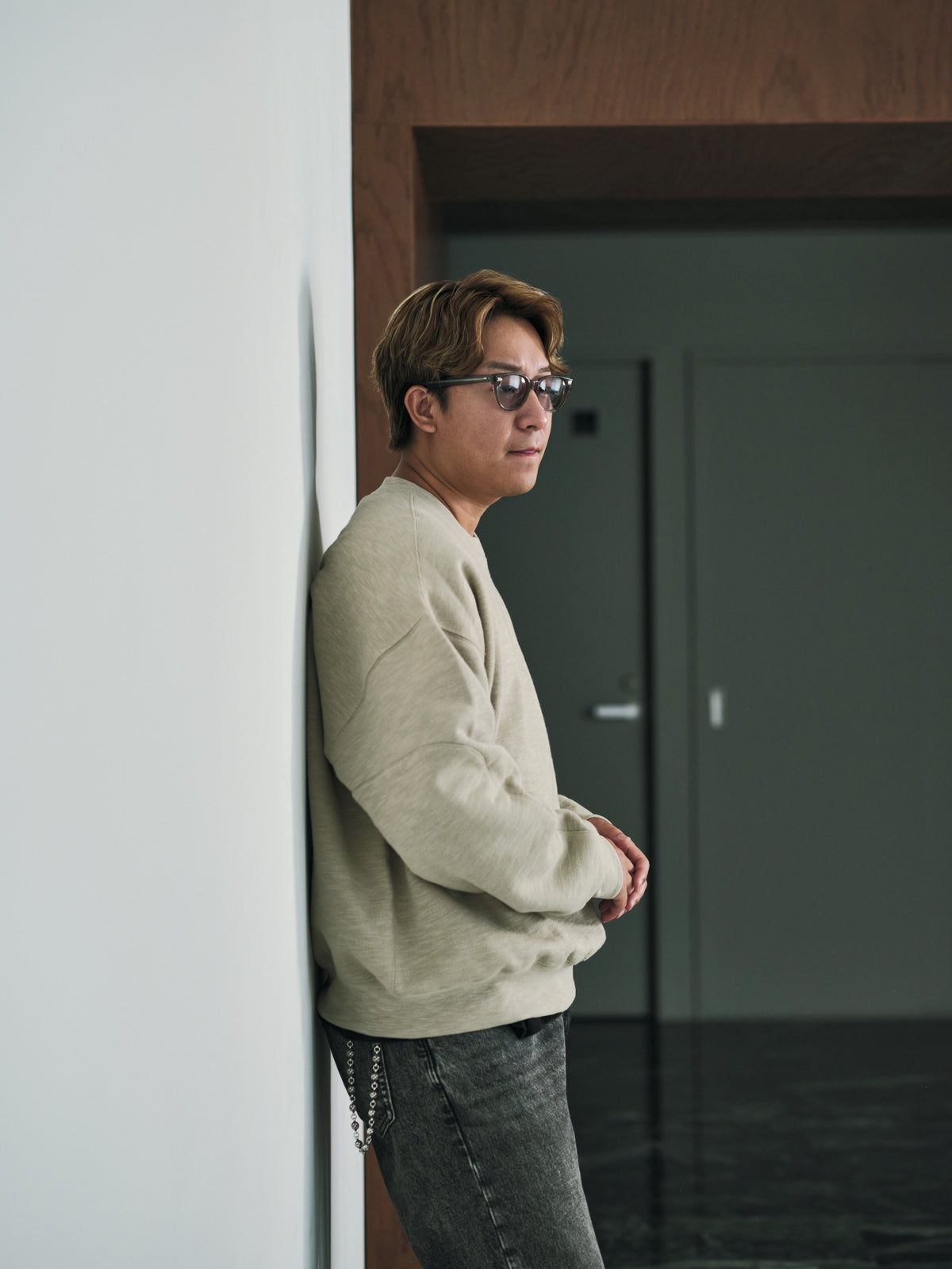 RUSSELL × BerBerJin  / Nu Blend Double Face CN Sweat 111263-026