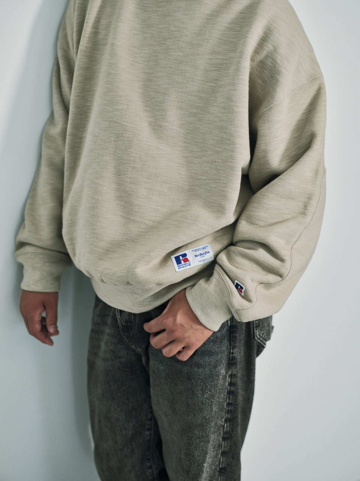 RUSSELL × BerBerJin  / Nu Blend Double Face CN Sweat 111263-026