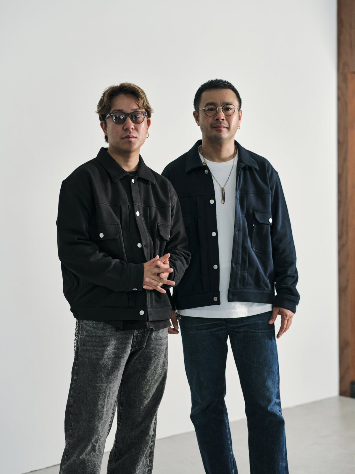 RUSSELL × BerBerJin  / Pro Cotton & Loopback Terry Sweat Trucker Jacket 111263-023