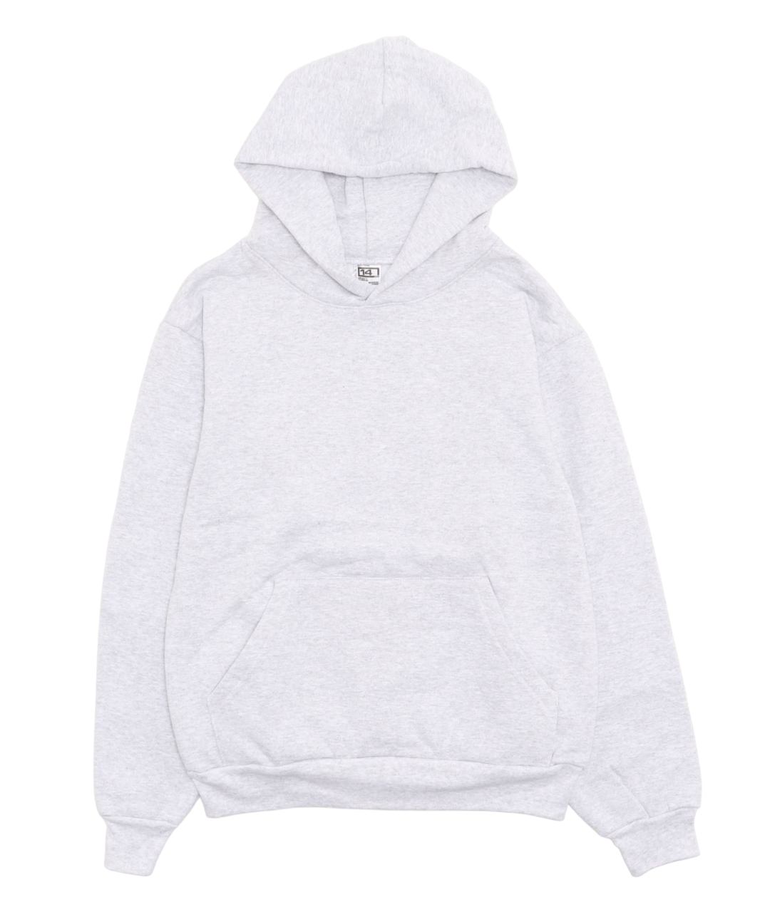 14oz L/S HEAVY FLEECE HOOD PO