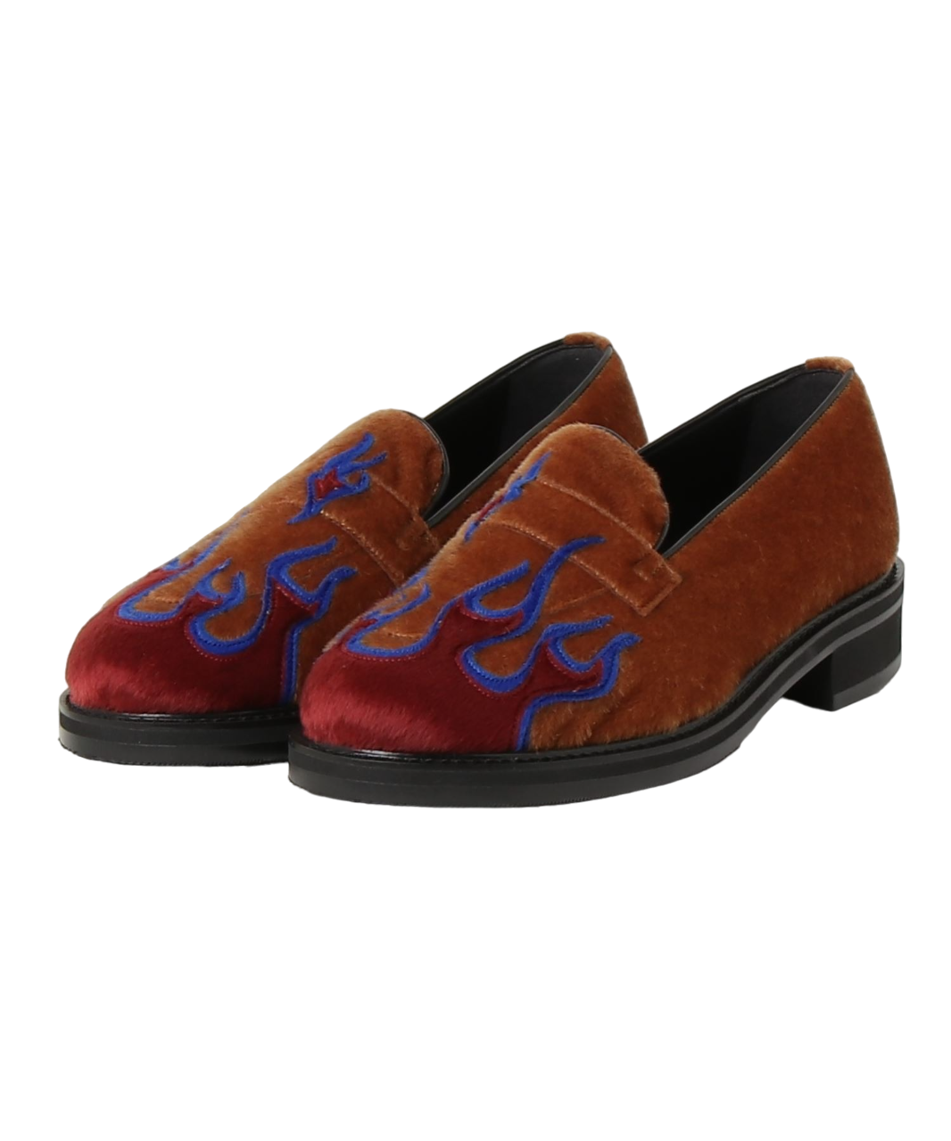 FLAME PATTERN LOAFER