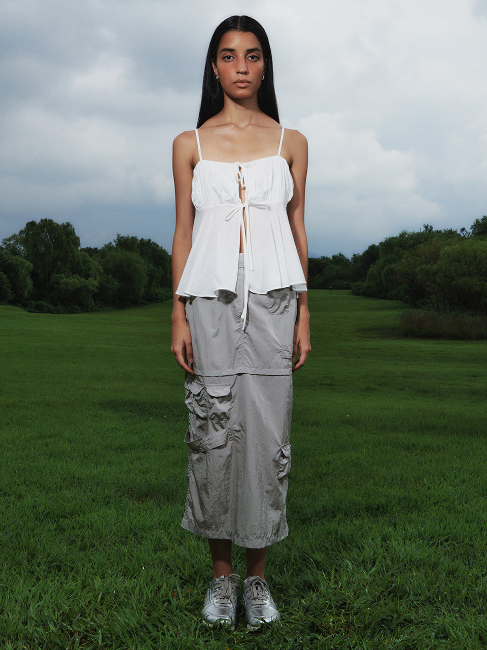 Kijun / Military Long Skirt
