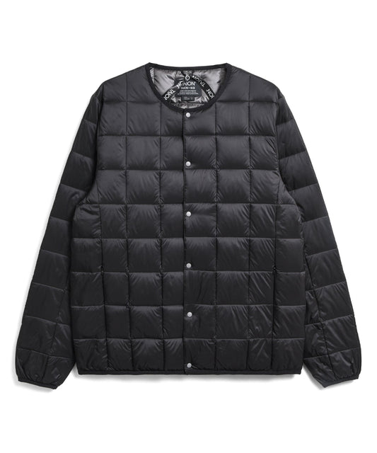 TAION / BASIC OVER SIZE CREW NECK BUTTON DOWN JAKCET