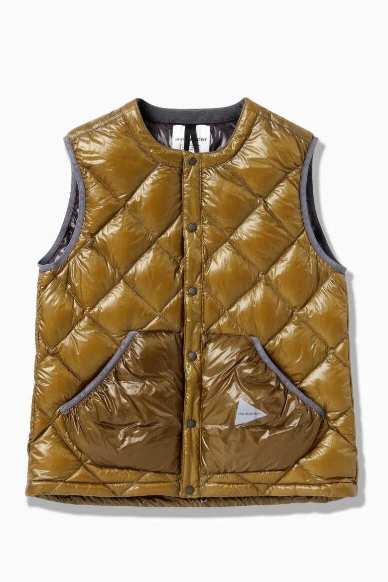 Diamond Stitch Down Vest