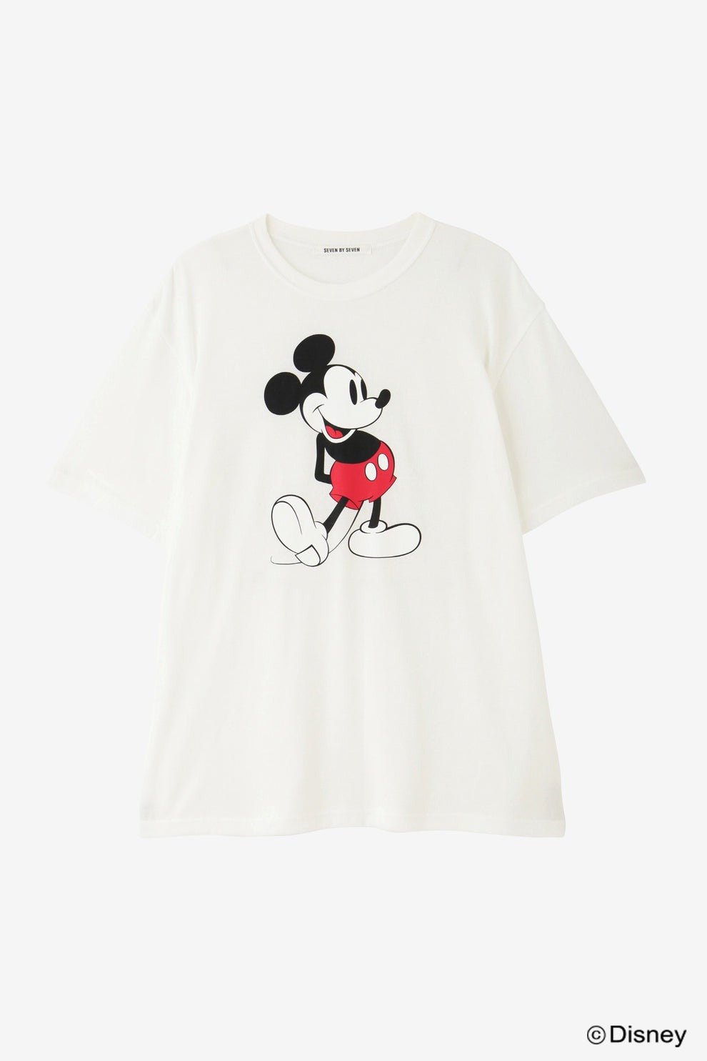 GAUZE TEE - Mickey print -