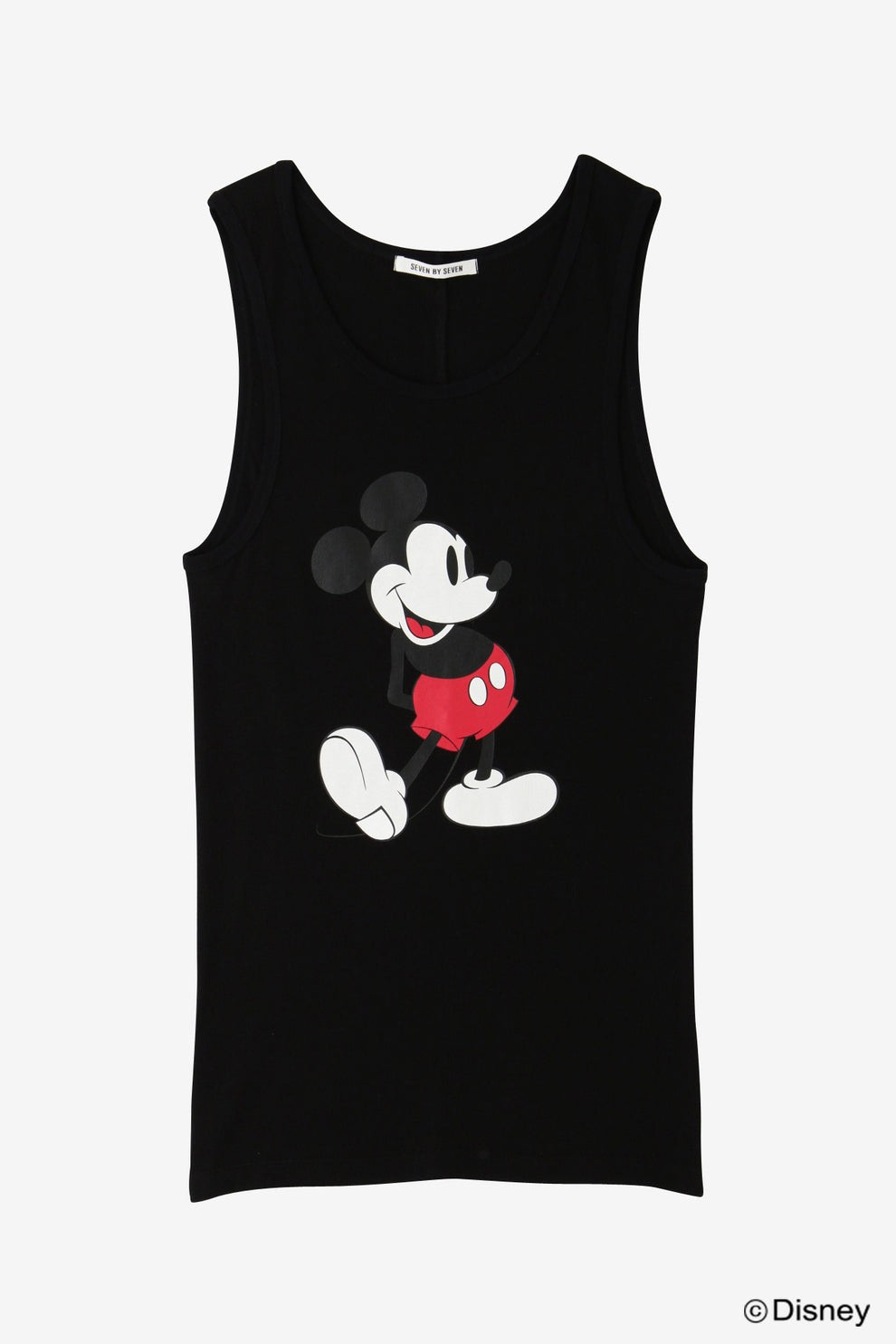 GAUZE TANK TOP - Mickey print -