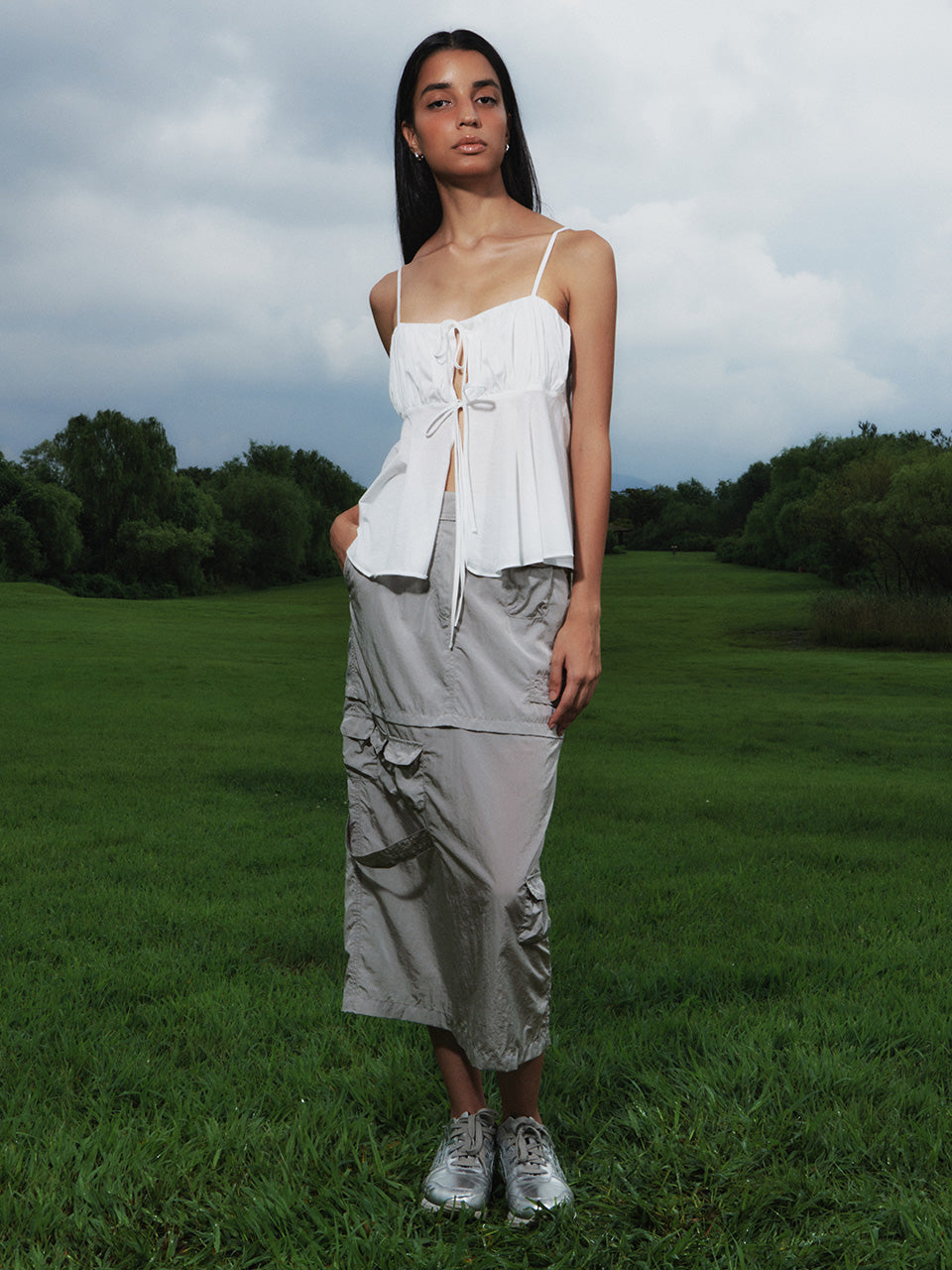Kijun / Military Long Skirt
