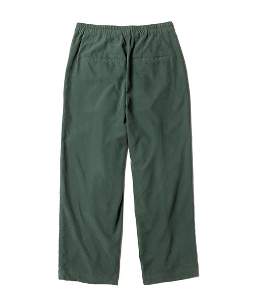 MR.OLIVE | T-R POWDER CLOTH - 2TACK WIDE EASY PANTS ツータックイージーワイドパンツ