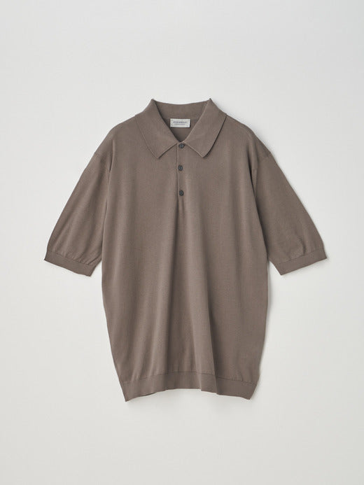 JOHN SMEDLEY / ISIS SHIRT FC SS 半袖コットンニットクラシック ポロシャツ