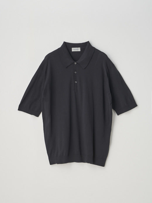 JOHN SMEDLEY / ISIS SHIRT FC SS 半袖コットンニットクラシック ポロシャツ