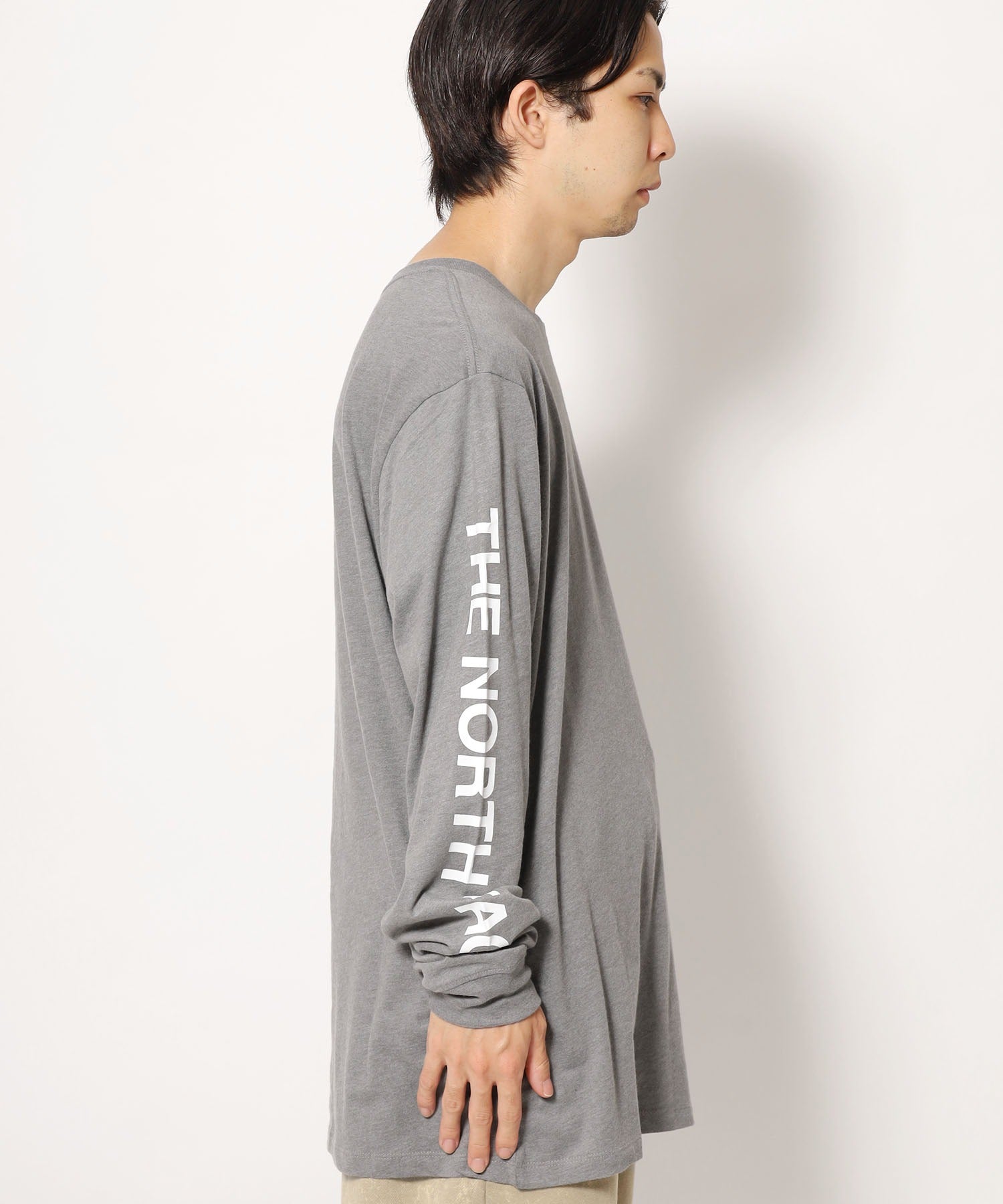 THE NORTH FACE/ザ・ノースフェイス M LS TNF Sleeve Hit Tee