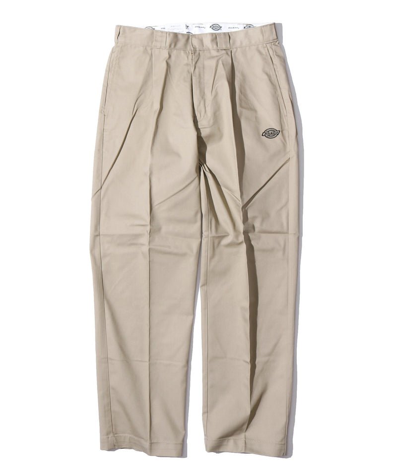 Dickies/ ディッキーズ Embroidered twill tuck pants