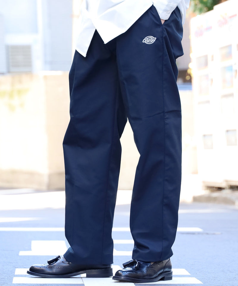 Dickies/ ディッキーズ Embroidered twill tuck pants