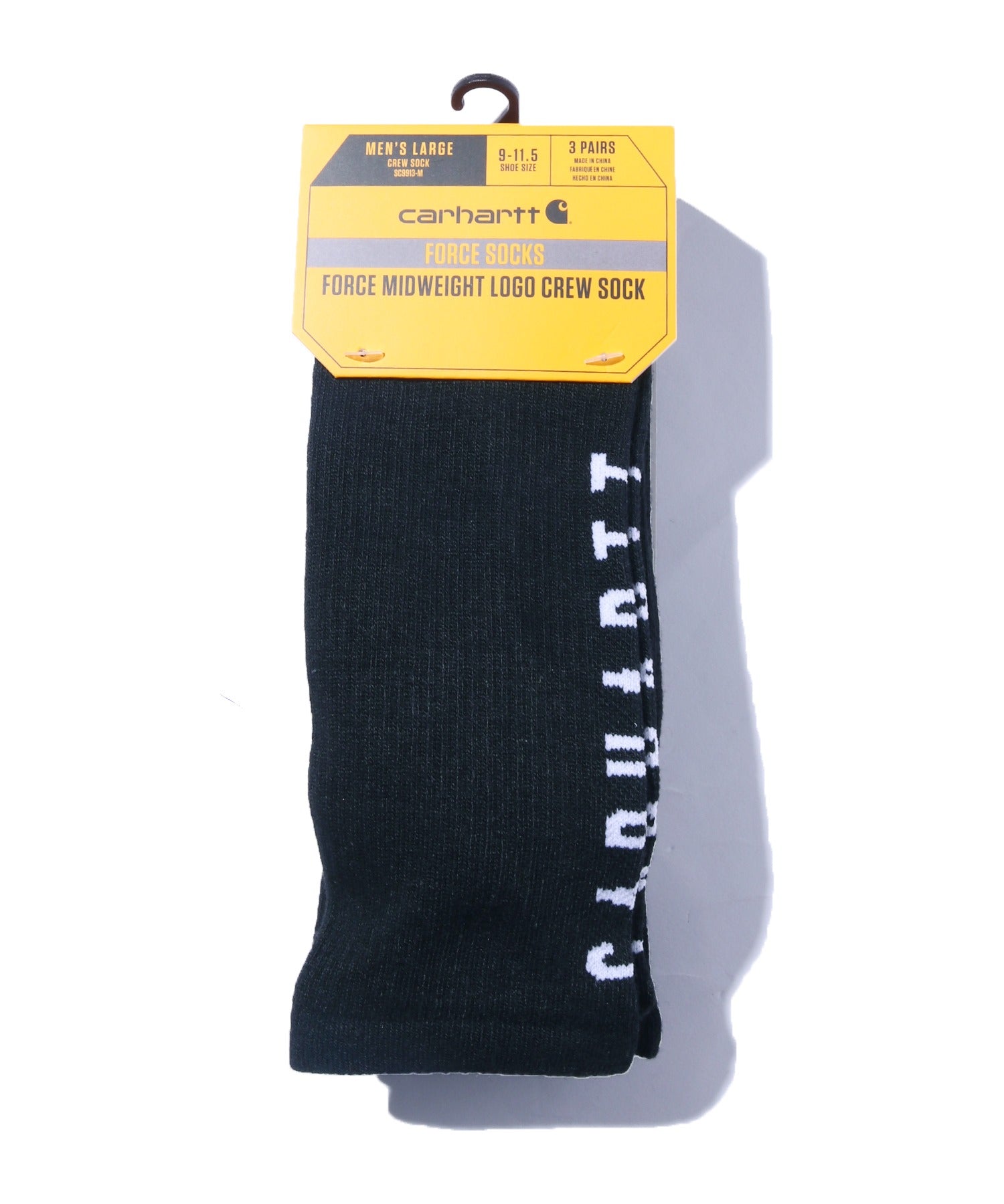 Force Midweight Logo Crew Sock 3 Pack