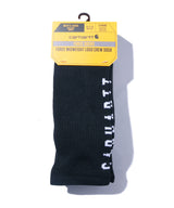 Carhartt/カーハート Force Midweight Logo Crew Sock 3 Pack