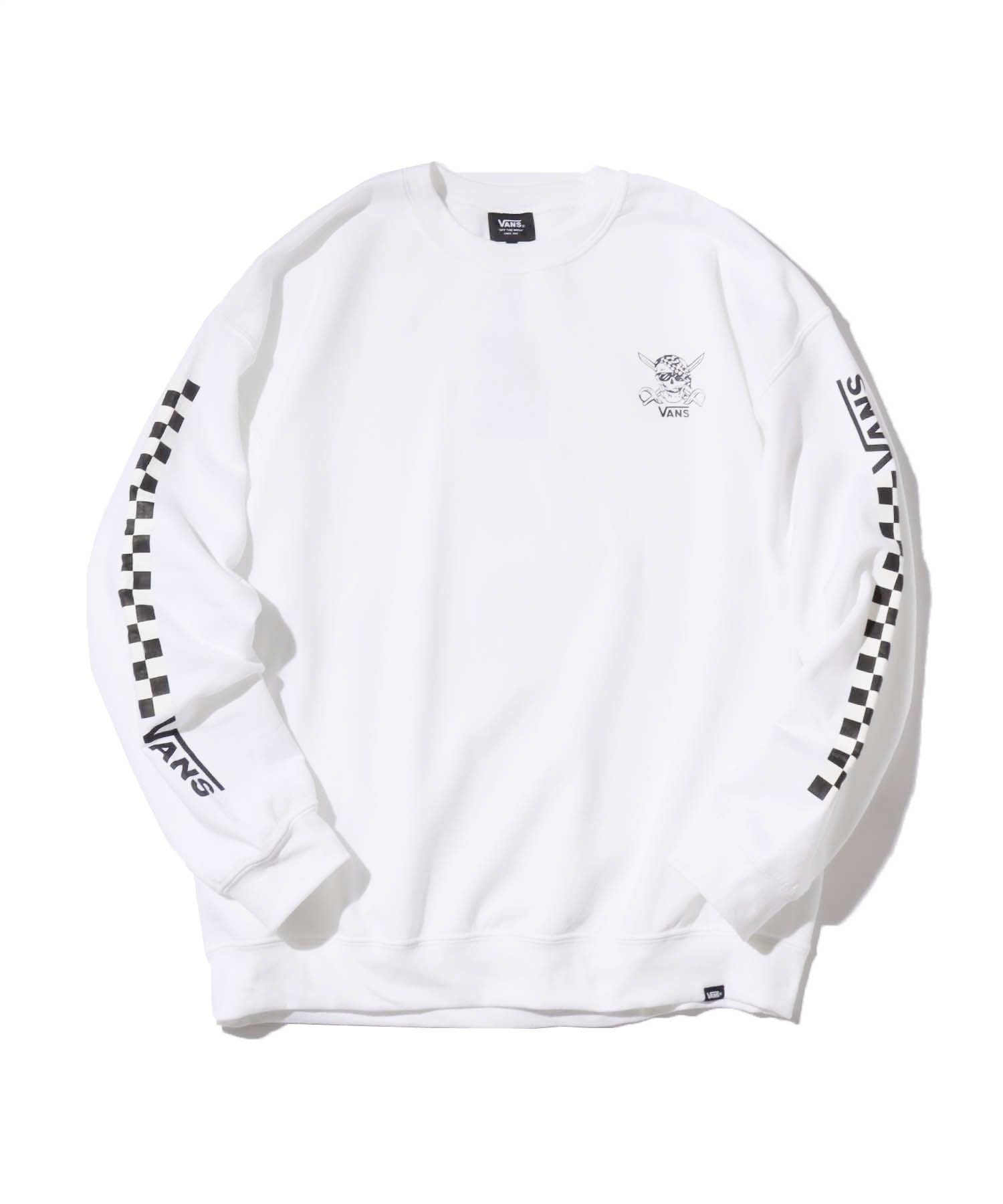 VANS バンズ スカル プリントTシャツ (WHITE ) - トップス