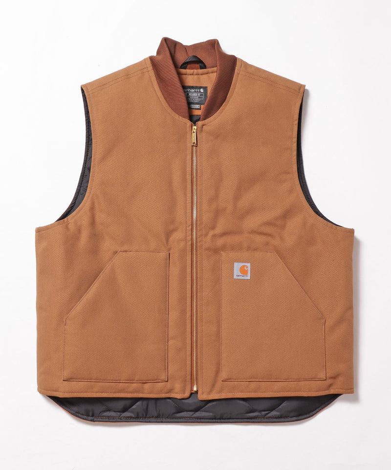 Carhartt/カーハート Relaxed Fit Firm Duck Insulated Rib Collar Vest