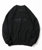 ESSENTIALS/エッセンシャルズ BACK LOGO CREW SWEAT SHIRTS