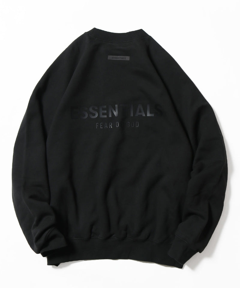 ESSENTIALS/エッセンシャルズ BACK LOGO CREW SWEAT SHIRTS