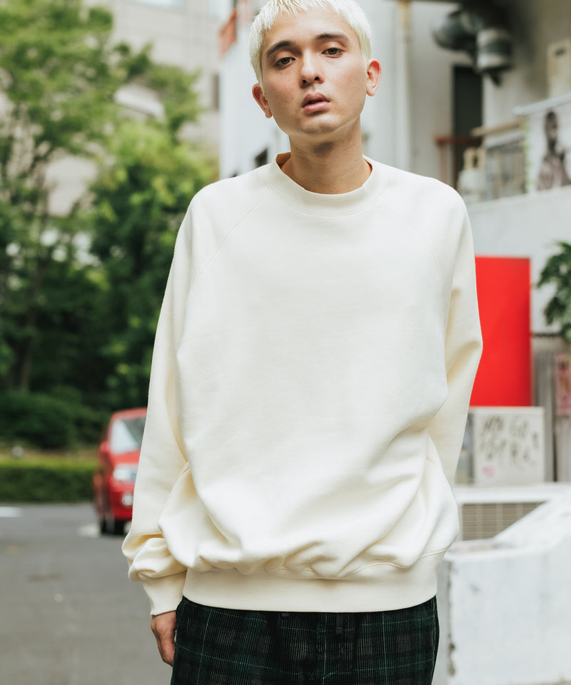 ESSENTIALS/エッセンシャルズ BACK LOGO CREW SWEAT SHIRTS