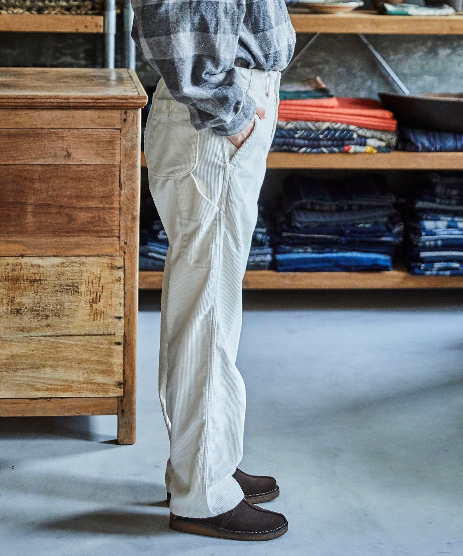 orSlow/オアスロウ FRENCH WORK PANTS CORDUROY – ROOP TOKYO