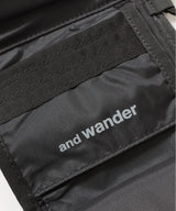 and wander/アンドワンダー reflective rip wallet