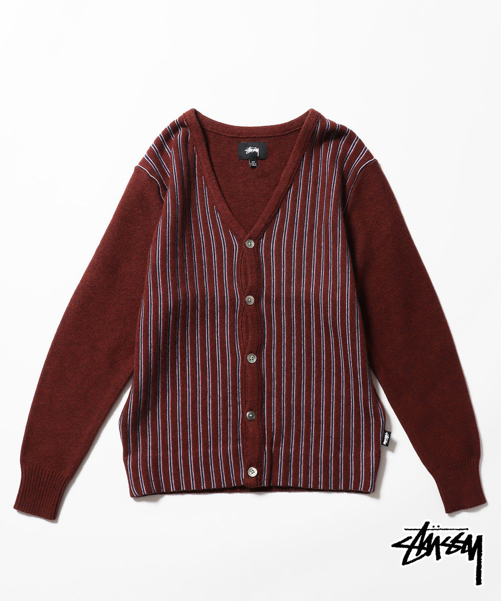 STUSSY/ステューシー Stripe Cardigan – ROOP TOKYO