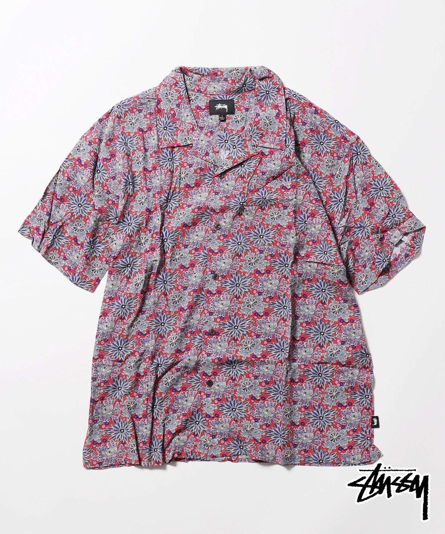 STUSSY/ステューシー Floral Print Shirt