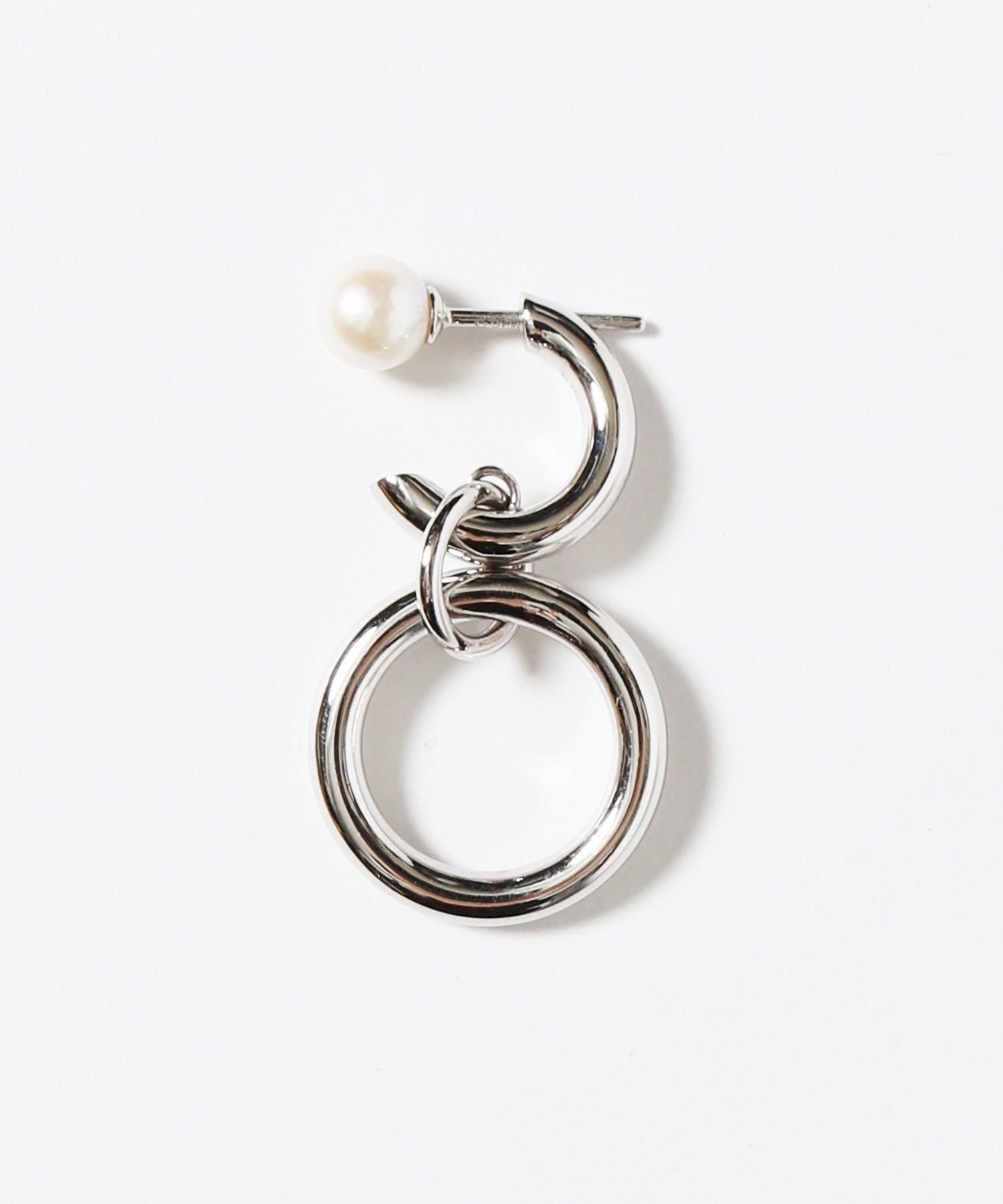 MARIA BLACK/マリアブラック Anita Pearl Earring Silver