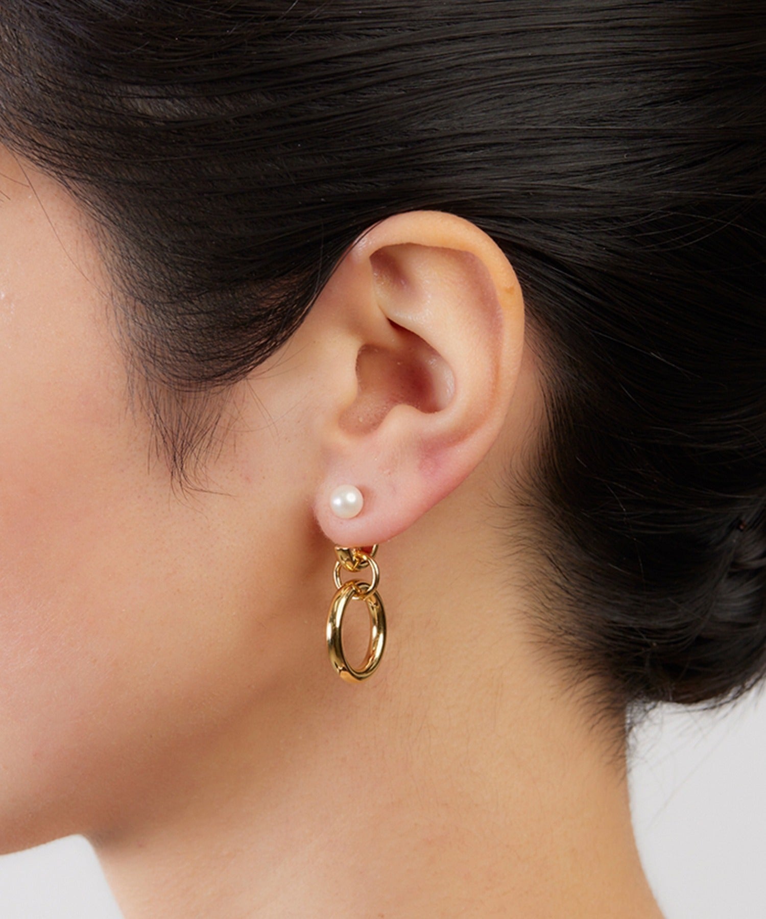 MARIA BLACK/マリアブラック Anita Pearl Earring Gold